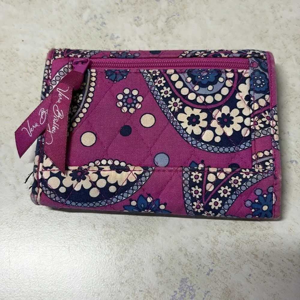 Vera Bradley Boysenberry Wallet - Picture 2 of 7